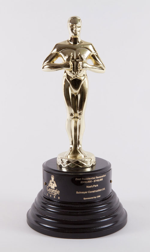 2009 Georgie Award Winner - Best Renovation $500,000 - $749,000