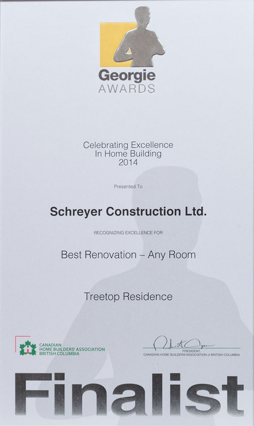 2014 Georgie Finalist - Best Renovation
