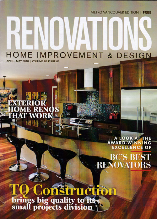 Renovations Magazine Feature
